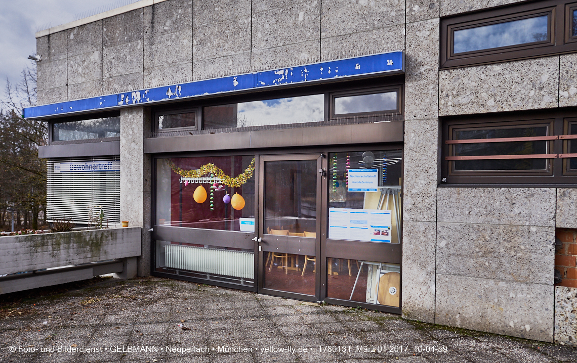 01.03.2017 - die Abrissbaustelle Quiddezentrum in Neuperlach